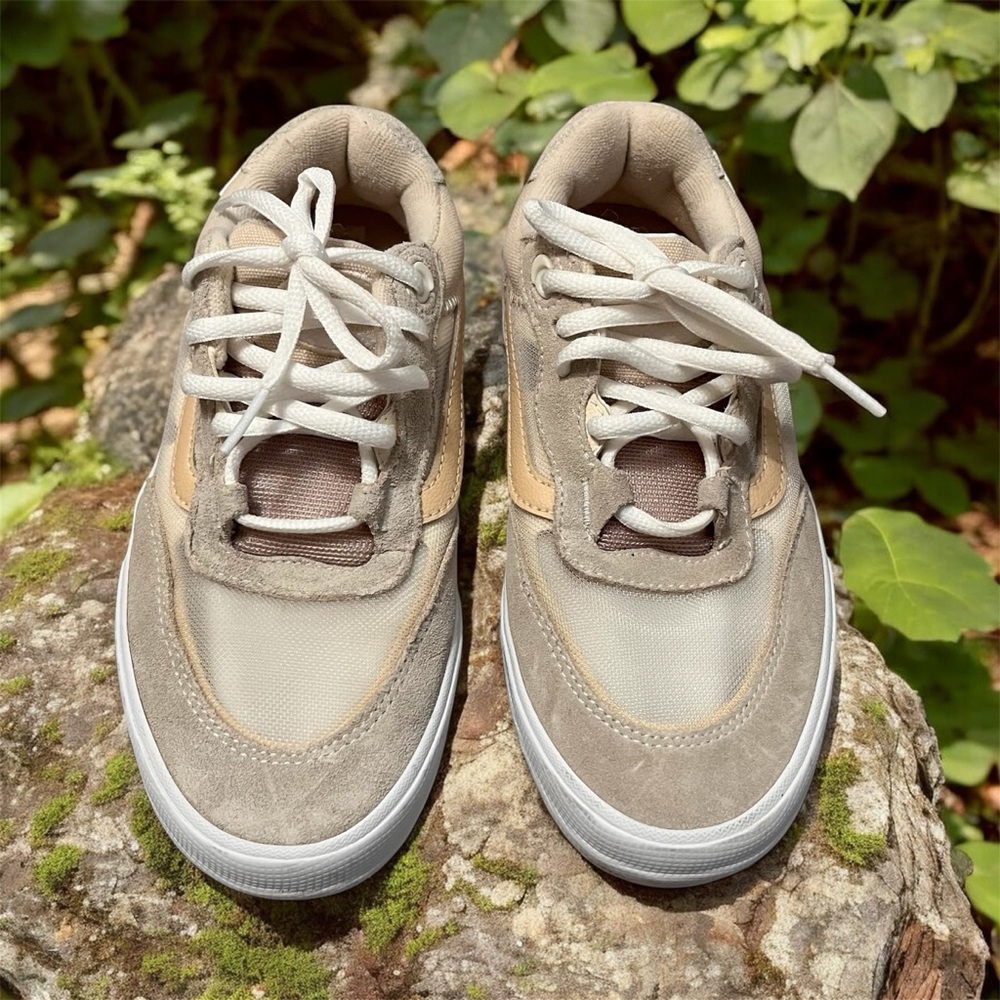 Vans Skateboarding Shoes Wayvee 'French Oak' in Neutral Beige Size 5.5